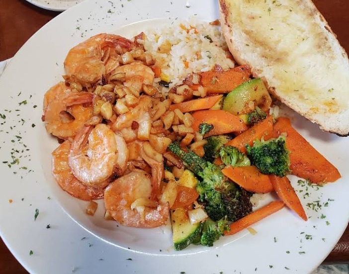 Camarones al mojo